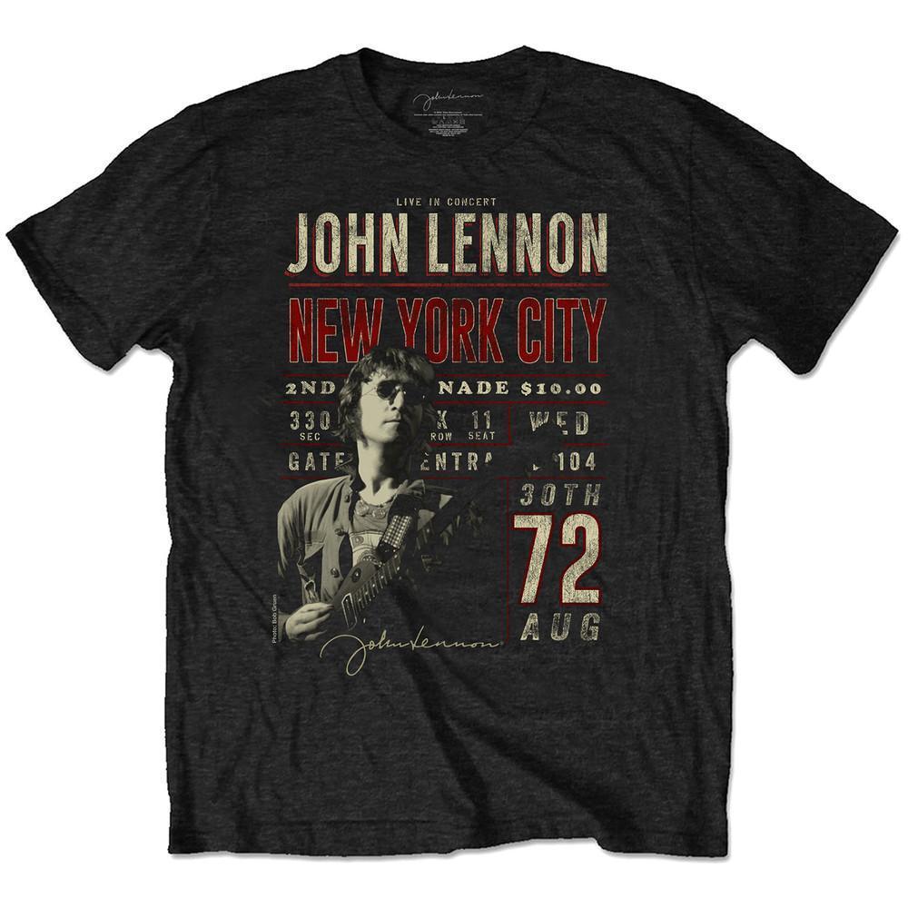 John Lennon Unisex T-Shirt Nyc 72 Eco-Friendly